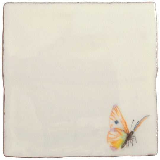 Spangled Saffron Pastel on Cotton