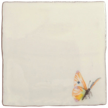 Spangled Saffron Pastel on Cotton