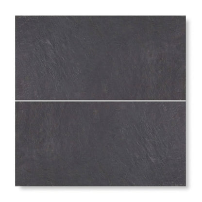 Spanish Black 25 x 40 Chipped Edge, Riven