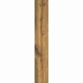 A rustic springwood honey tiles wooden post with natural brown finish and visible grain patterns