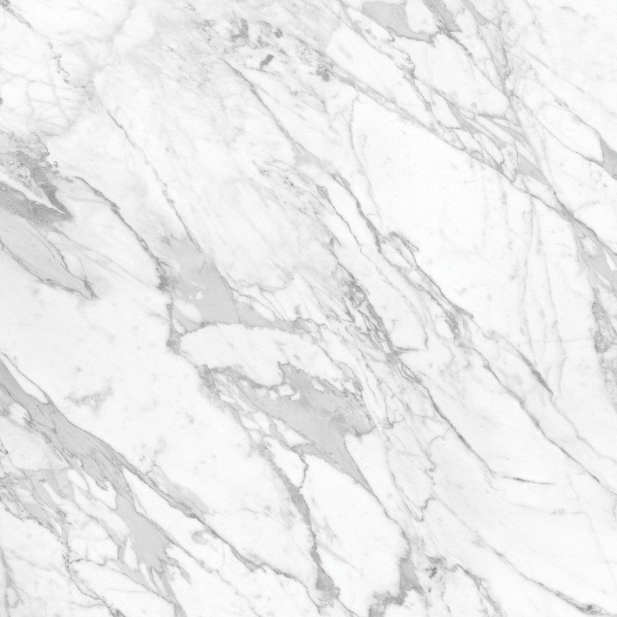 Statuarietto honed 60x60cm white marble surface with elegant gray veining for flooring and wall use
