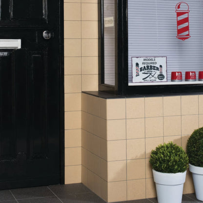 Stone Flat Quarry Tile 148x148x9mm