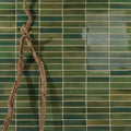 Stone Glaze Ceramic British Green Gloss Brick green glazed brick tiles