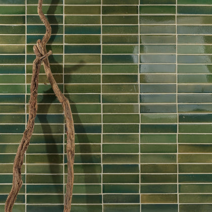 British Green Gloss Brick