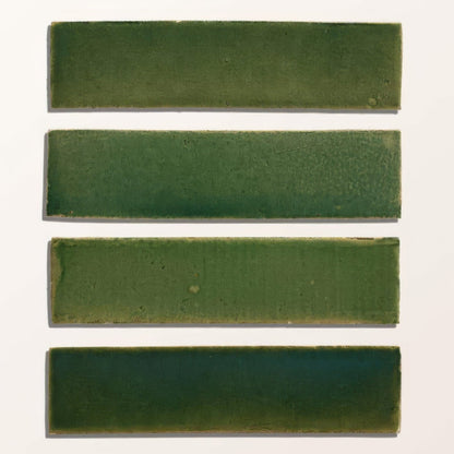 Stone Glaze Ceramic British Green Gloss Brick