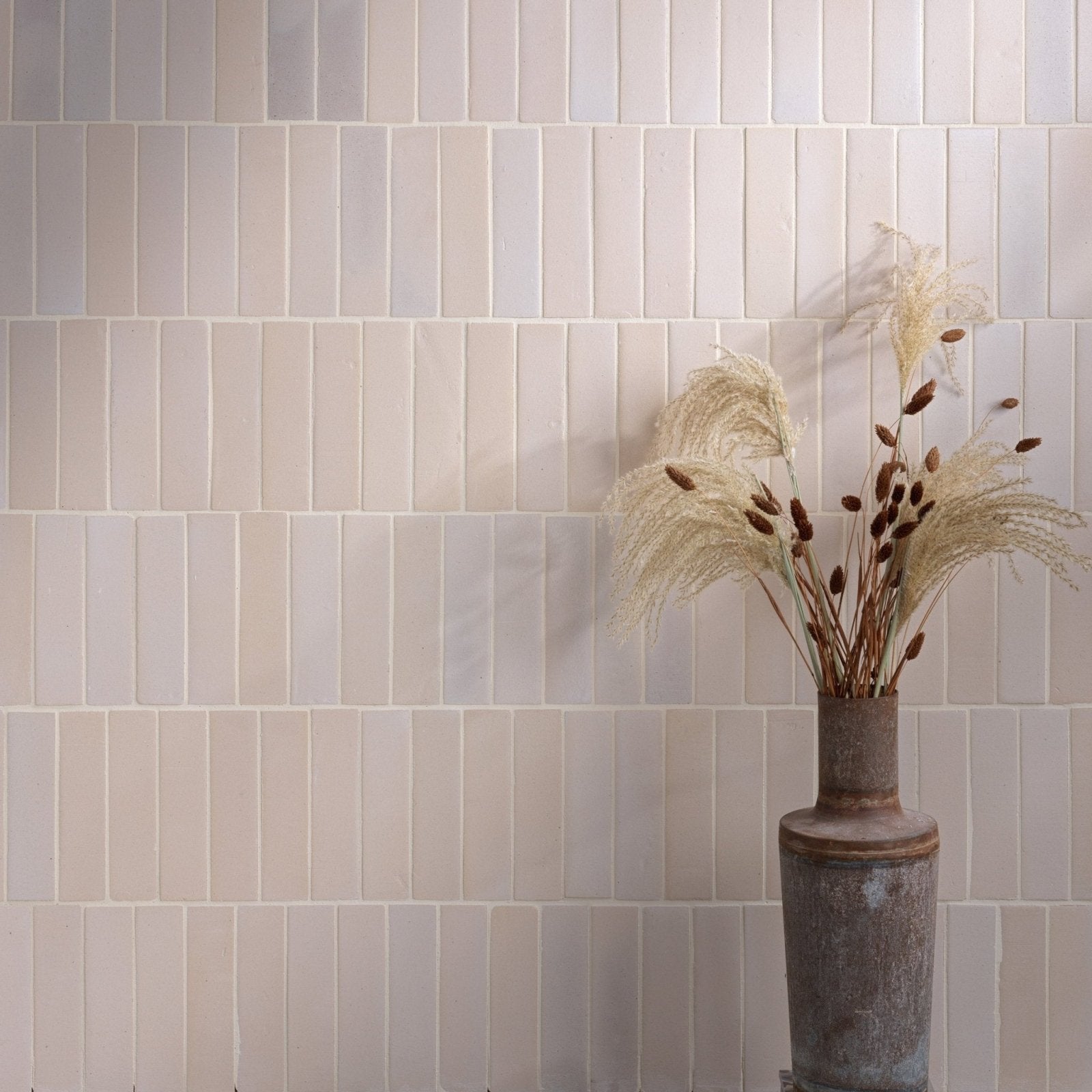 Stone Glaze Ceramic Chalkstone Gloss Brick beige and cream glazed brick tiles