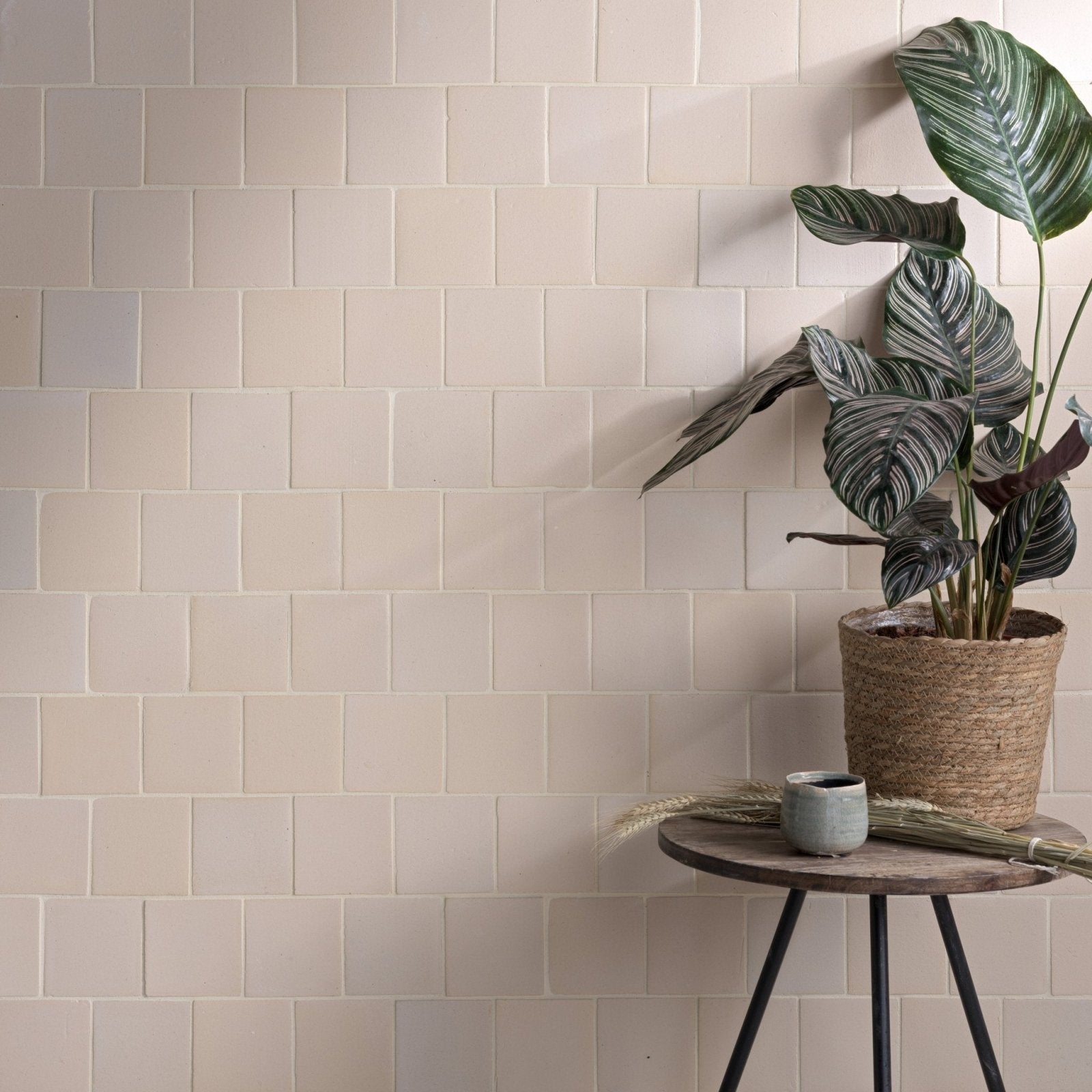 Stone Glaze Ceramic Chalkstone Matt Square