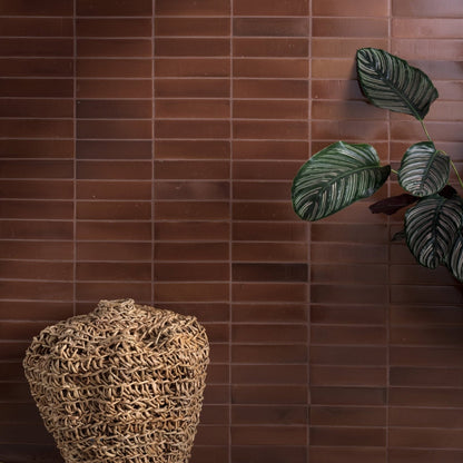 Stone Glaze Ceramic Cola Gloss Brick