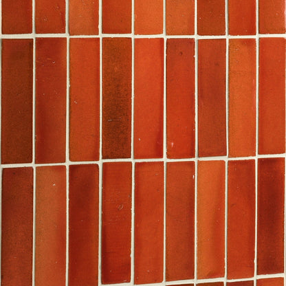 Stone Glaze Ceramic Imperial Red Gloss Brick