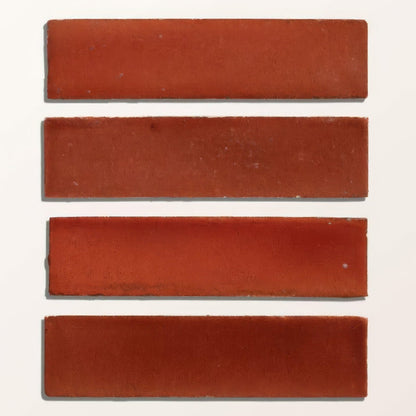 Stone Glaze Ceramic Imperial Red Gloss Brick