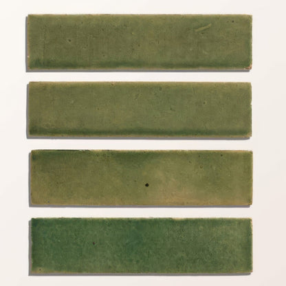 Stone Glaze Ceramic Olive Leaf Gloss Brick