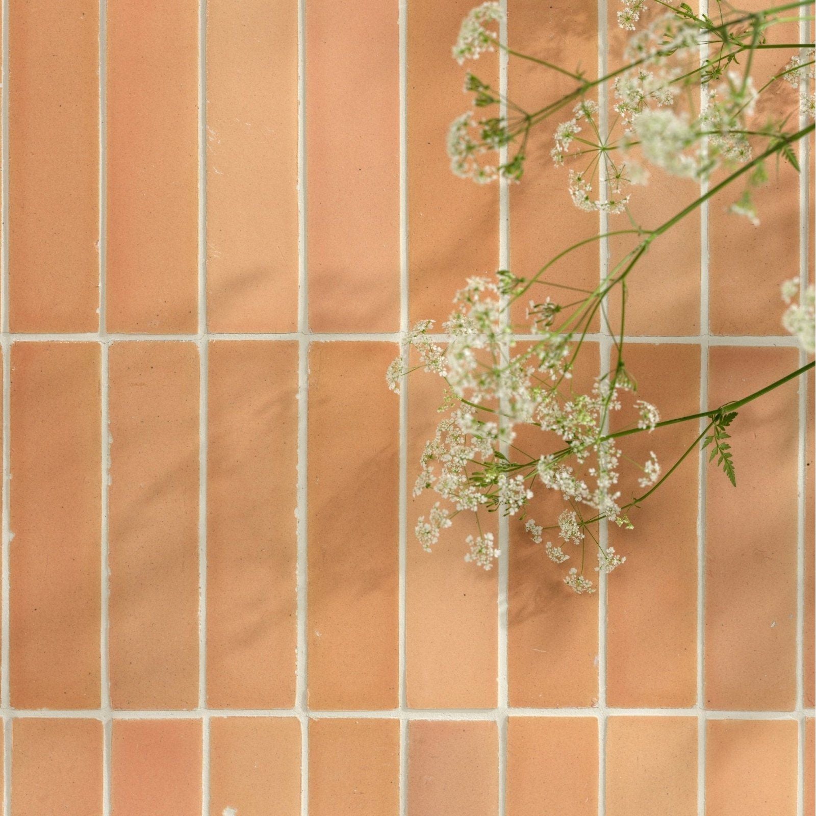 Stone Glaze Ceramic Petal Gloss Brick terracotta glazed brick tiles, detail