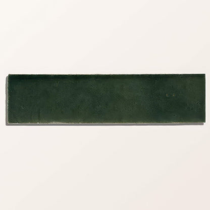 Stone Glaze Ceramic Petrol Green Gloss Brick