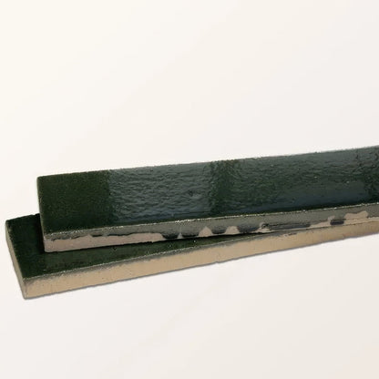 Stone Glaze Ceramic Petrol Green Gloss Brick