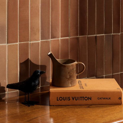 Stone Glaze Ceramic Tan Gloss Brick