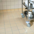 Stone Pinhead Quarry Tile 148x148x9mm in a kitchen setting
