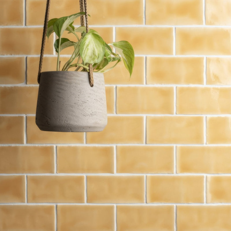 Straw Half Tile Wall Tiles