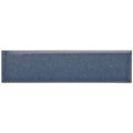 Stream brick tile a rectangular matte blue ceramic tile with a subtle textured surface for wall and floor use