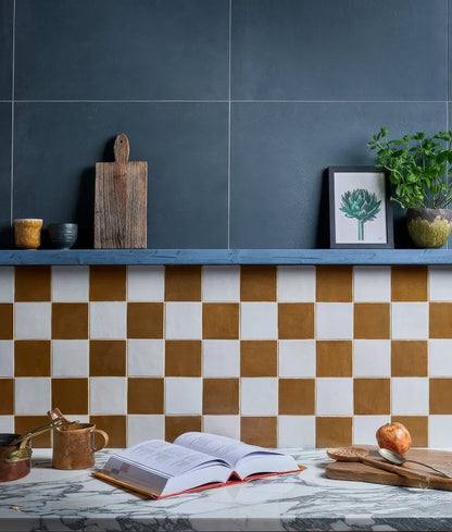 Stucco Porcelain Textured Blue