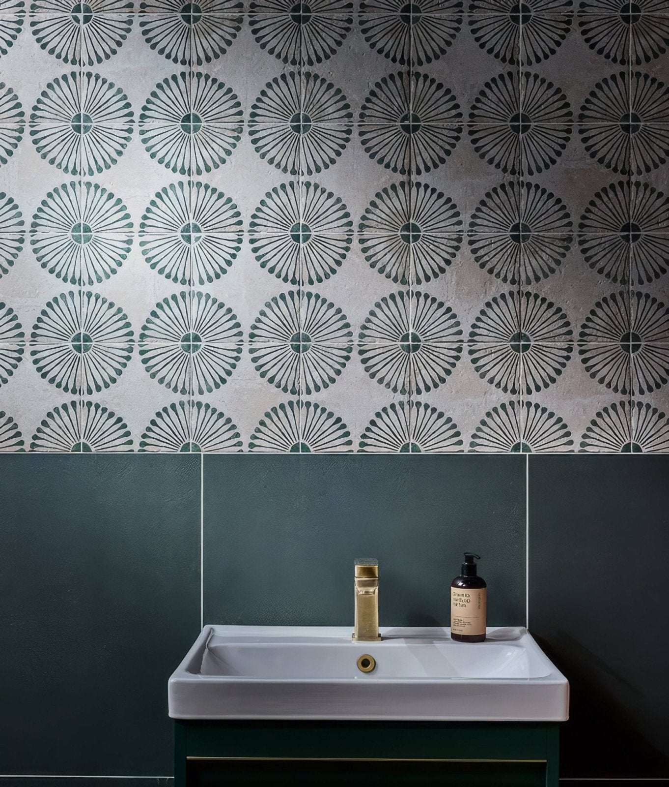 Stucco Porcelain Textured Green