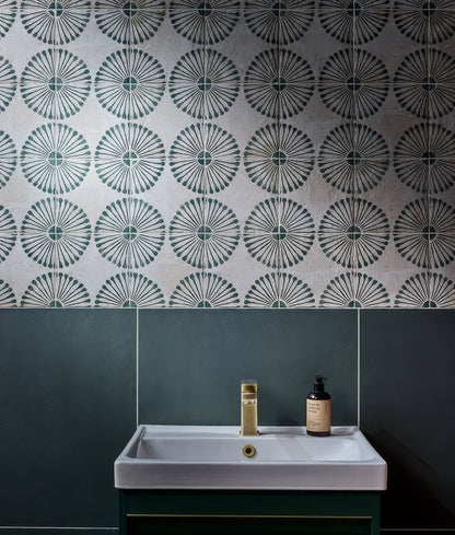 Stucco Porcelain Textured Green