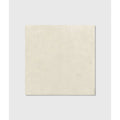 Cream-colored stucco porcelain square tile with a subtle textured ivory surface for flooring and wall applications