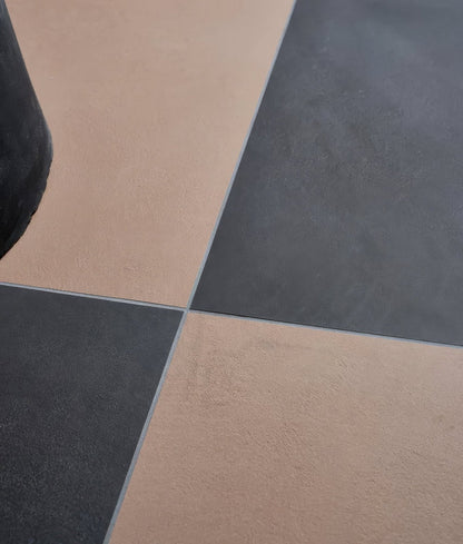 Stucco Porcelain Textured Umber