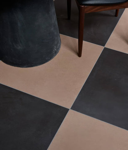 Stucco Porcelain Textured Umber