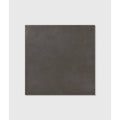 Dark gray matte-finish square stucco porcelain textured umber tile ideal for flooring and wall applications