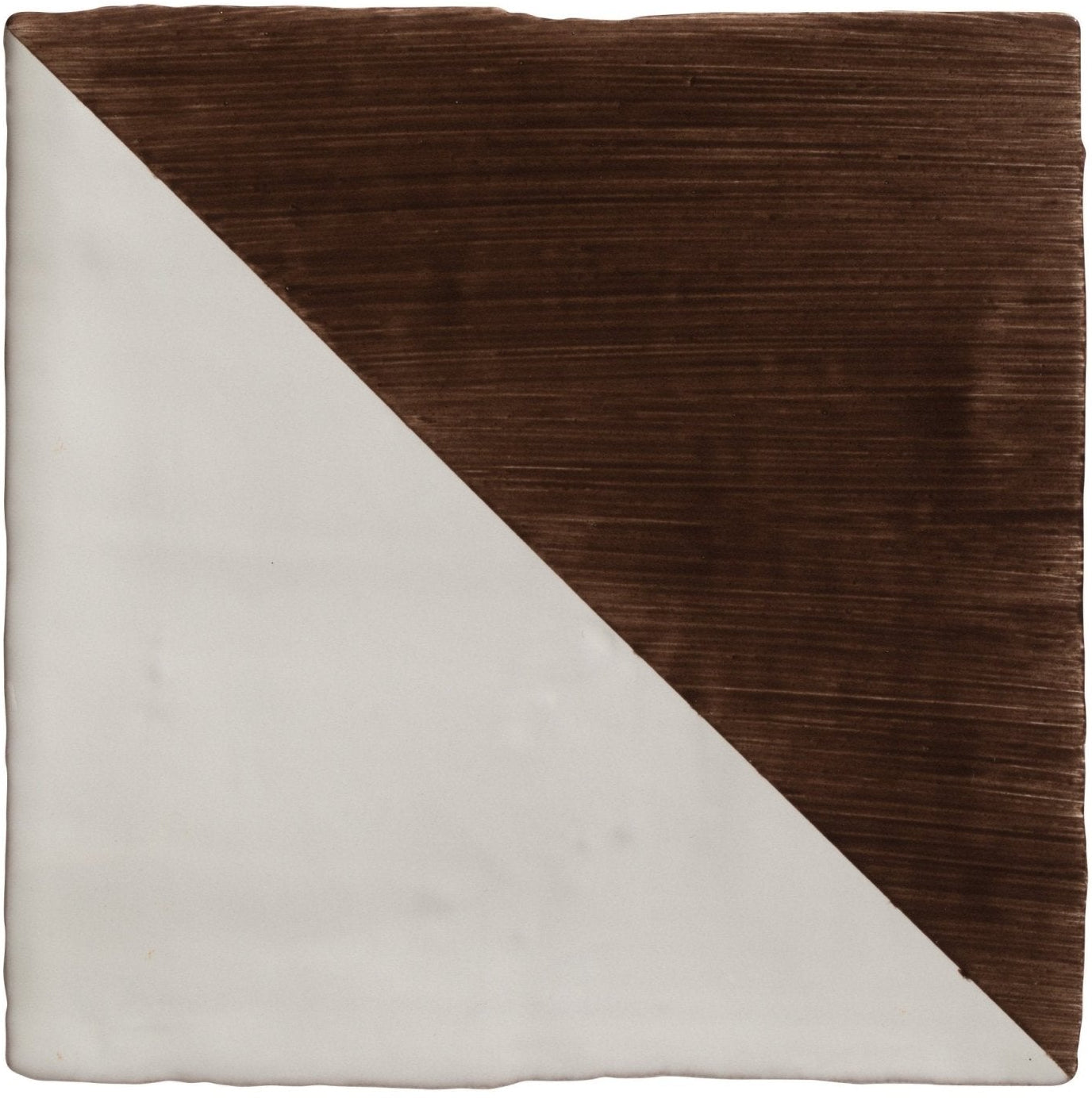 Studio Jamboree Handpainted Ceramic Chocolate Tri