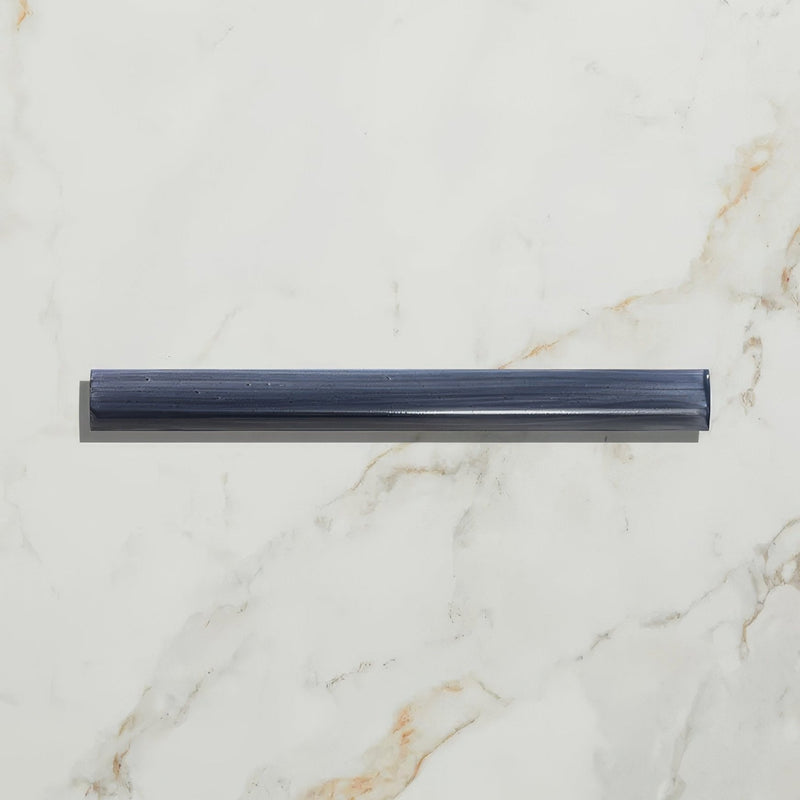 Studio Jamboree Handpainted Ceramic Denim Beading