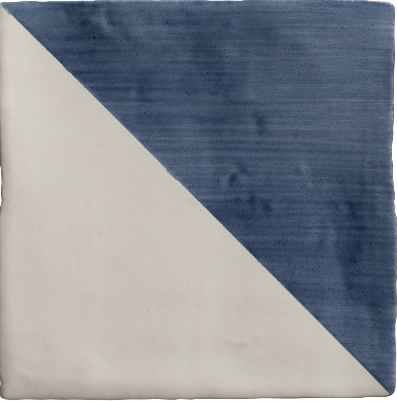 Studio Jamboree Handpainted Ceramic Denim Tri