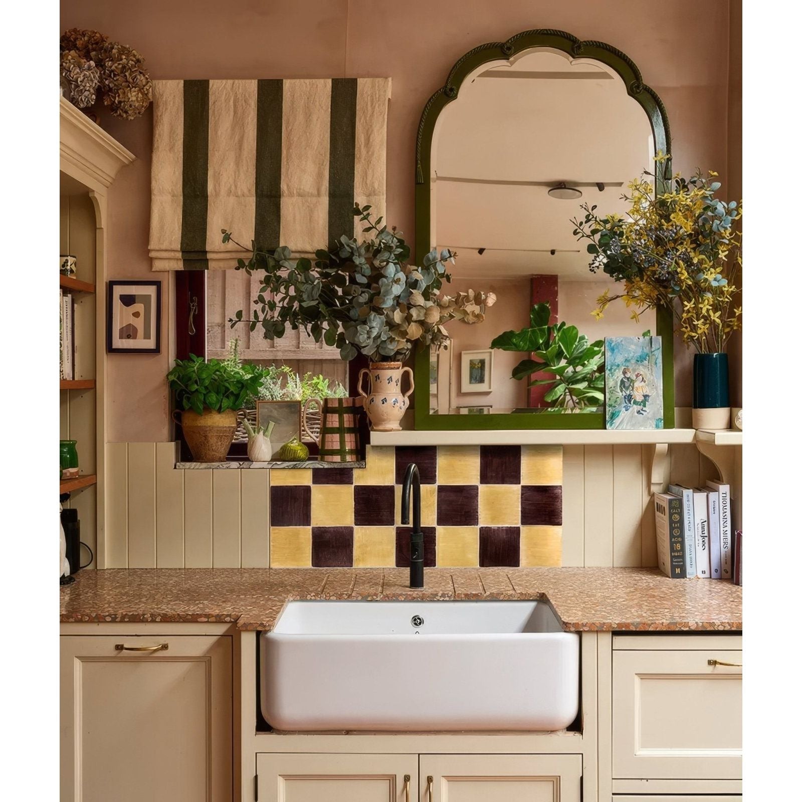 Studio Jamboree Handpainted Ceramic Summer Field