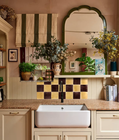 Studio Jamboree Handpainted Ceramic Summer Field