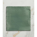 Studio jamboree handpainted ceramic thyme field square green tile with textured brushed finish