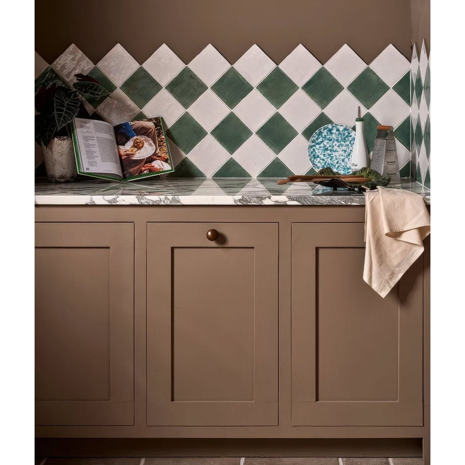 Studio Jamboree Handpainted Ceramic Thyme Field