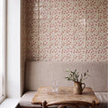 STUDIO Sanderson Anaar Pink Clay Ceramic Wall Tile 13x13cm