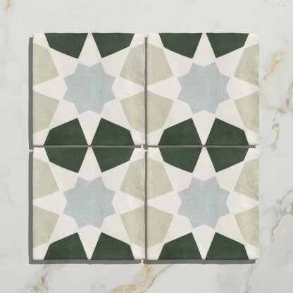 Studio Souk Blue Star Ceramic