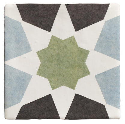 Studio Souk Green Star Ceramic