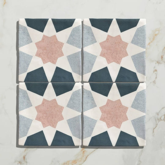 Studio Souk Pink Star Ceramic - alternate view