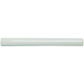 A sleek matte white cylindrical sudbury chelsea with smooth surface and rounded ends