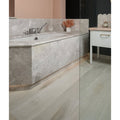 Sussex Porcelain Pearl in a shower setting