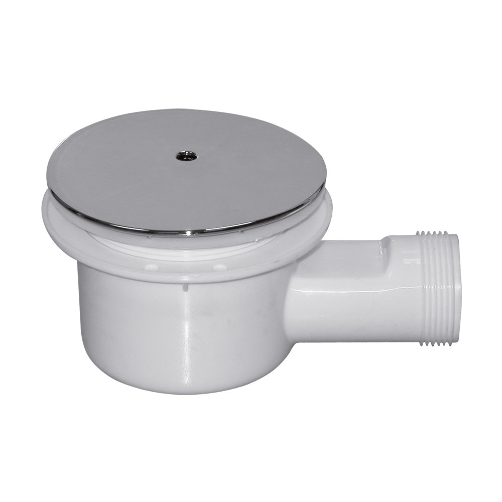 Urban Shower Waste 90mm in Chrome - Origins Living, view 2