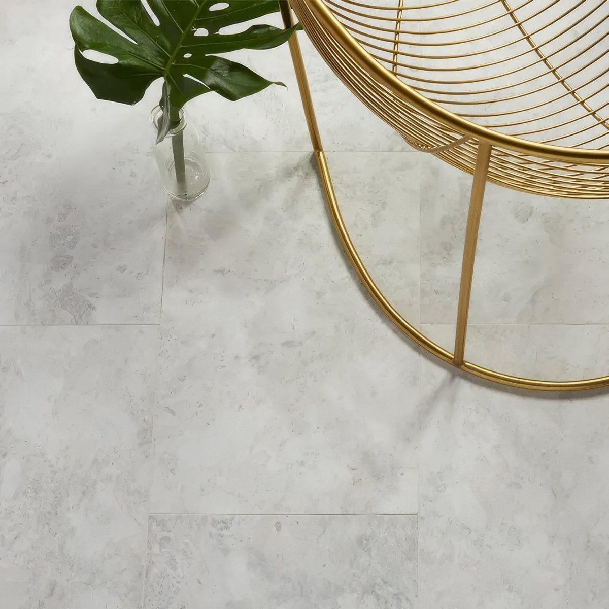 Taj Mahal Marble Honed Finish 61 x 40.6cm – close-up surface detail