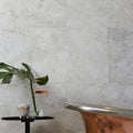 Taj Mahal Marble Honed Finish 61 x 40.6cm in a bathroom setting