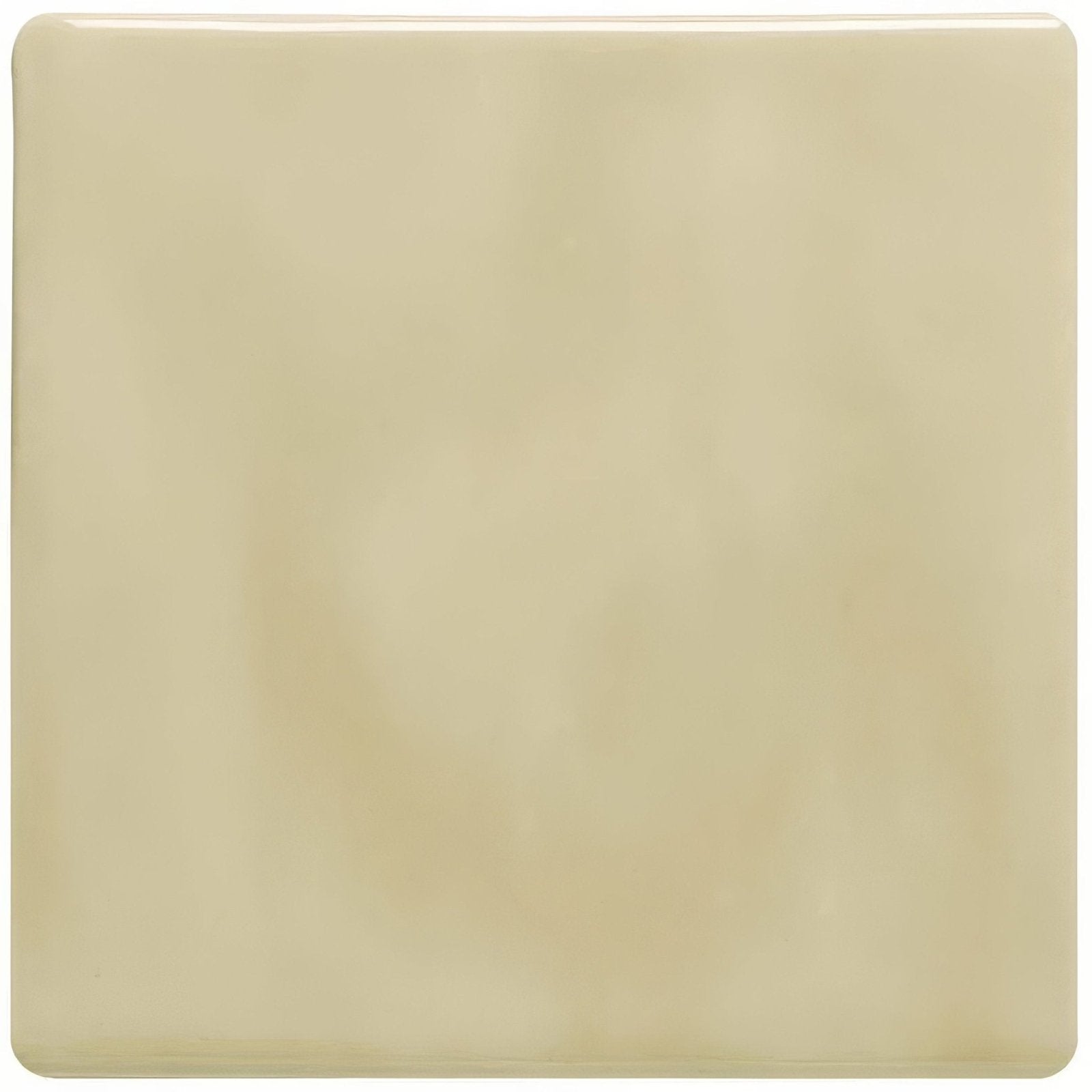 Cream-colored tarragon field tile square ceramic tile with smooth glossy finish for indoor wall and floor use