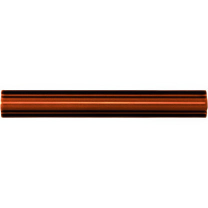 Teapot Brown Astragal Moulding Ceramic Wall Tile 152x21mm