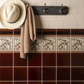 Teapot Brown Field Tile