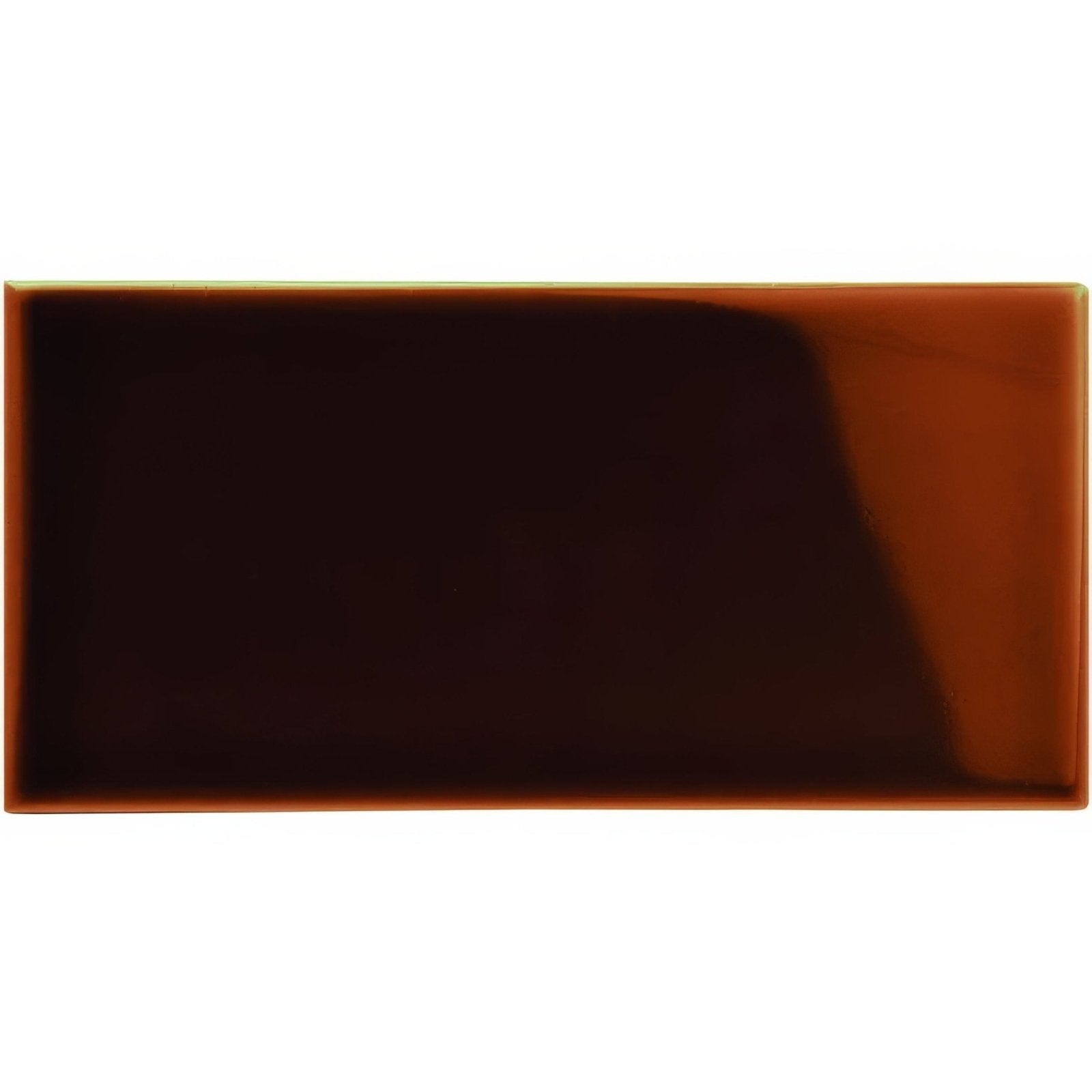 Teapot Brown Half Tile
