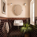 Teapot Brown Half Tile